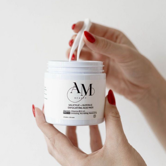 Glycolic + Salicylic Exfoliating Acid Pads