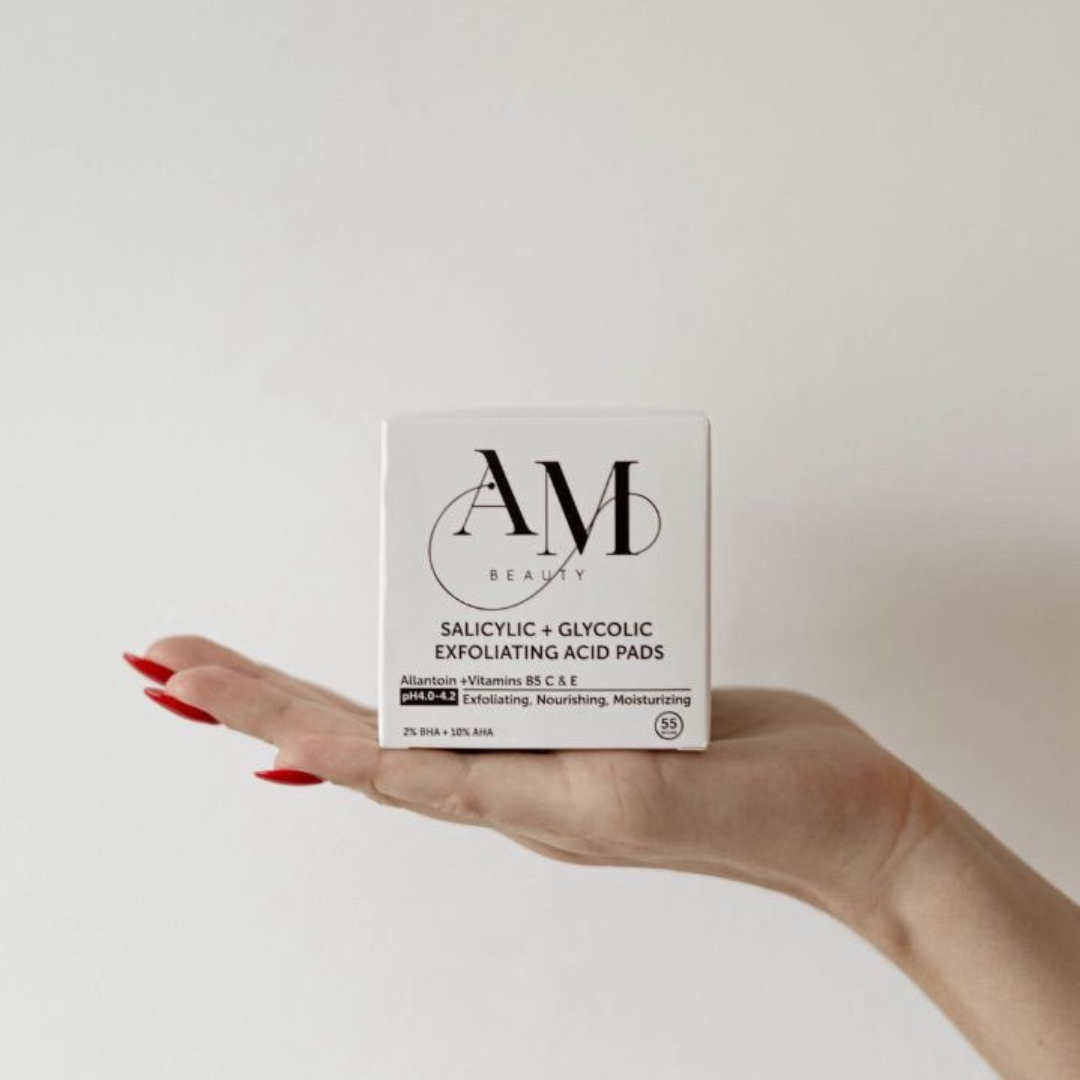 Glycolic + Salicylic Exfoliating Acid Pads